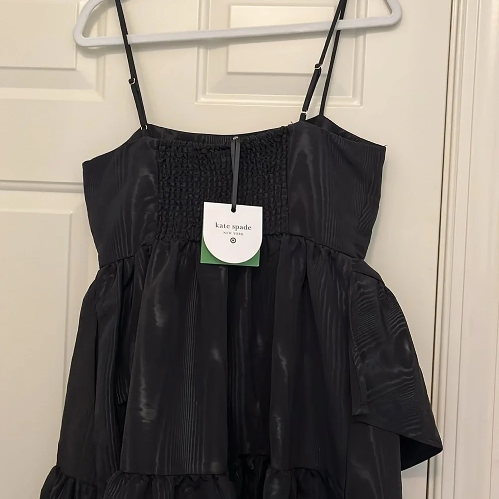 kate spade x Target Black Tiered Ruffle Midi Tank Dress/NWT/S - Picture 10 of 16